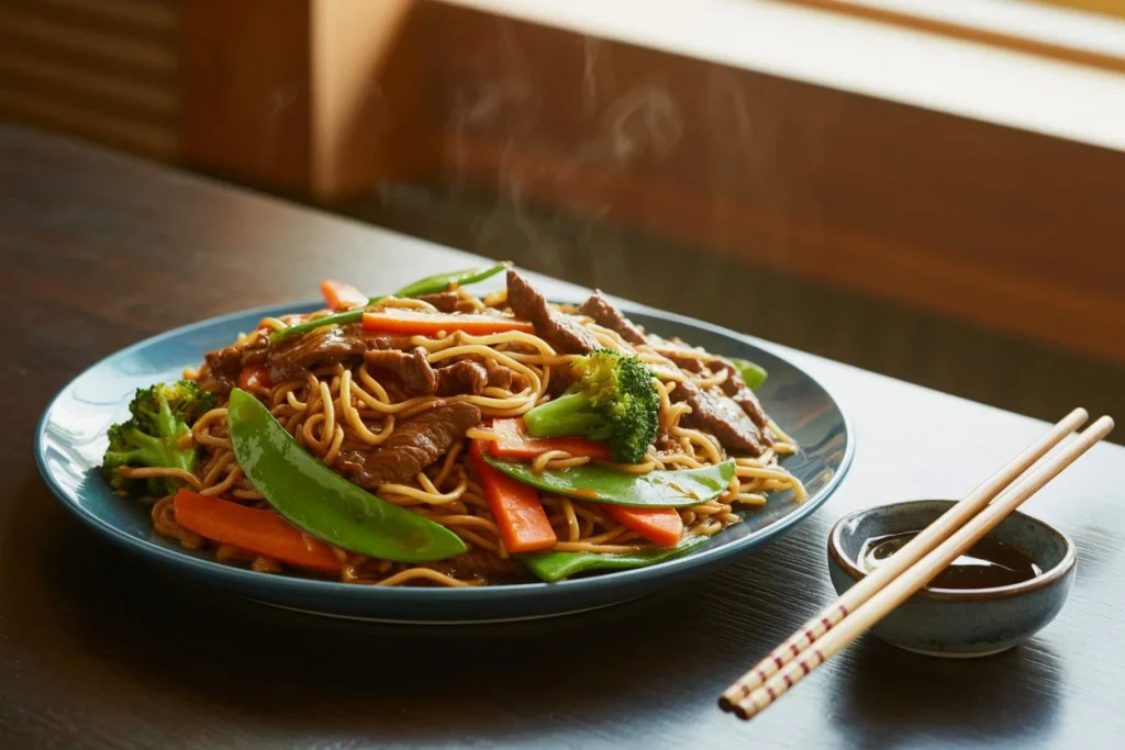 Irresistible Beef Lo Mein
