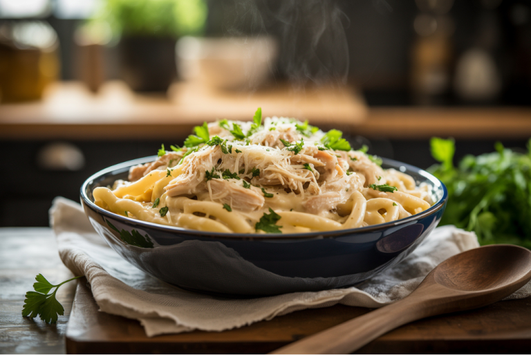 Chicken Alfredo Creamy Pasta