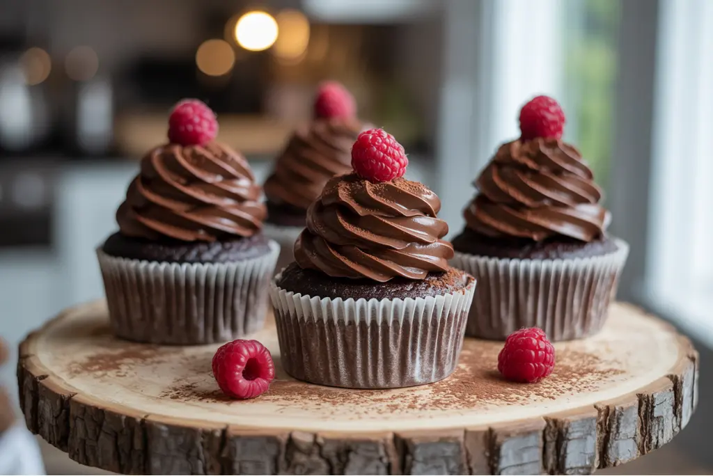 Chocolate Ganache Cupcakes