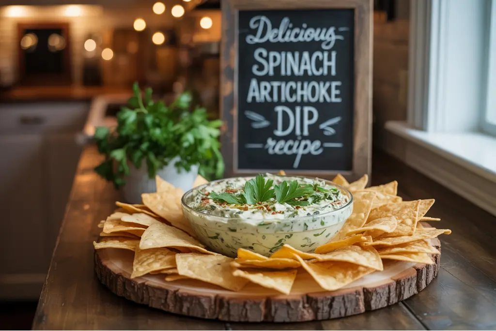 Delicious Spinach Artichoke Dip Recipe