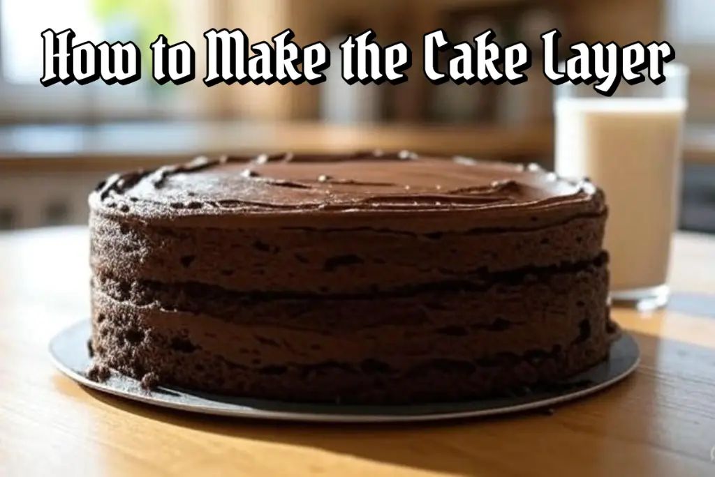 How to Make the Cake Layer