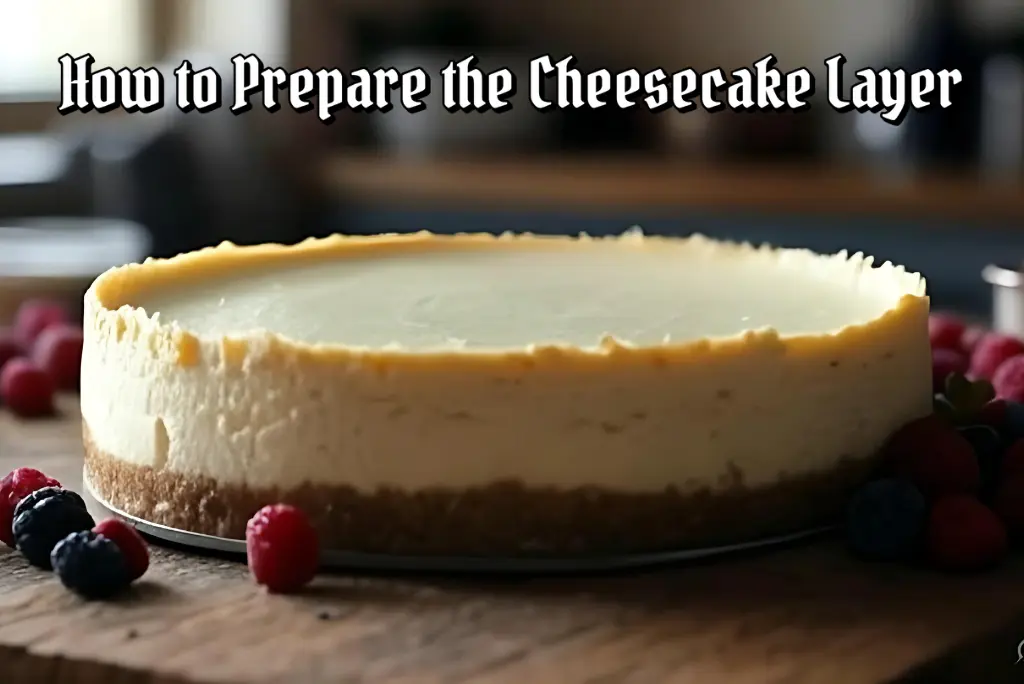 How to Prepare the Cheesecake Layer