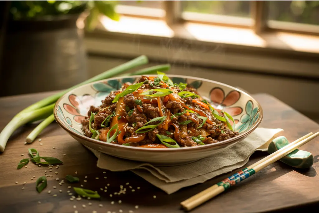 Easy Ground Beef Teriyaki Stir Fry – Quick Weeknight Meal 3 How to Serve Ground Beef Teriyaki Stir Fry