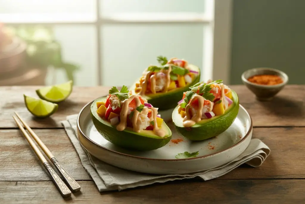 Avocado Crab Boats