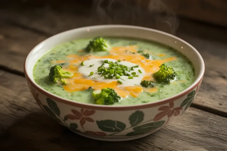 Easy Broccoli Cheese Soup Recipe