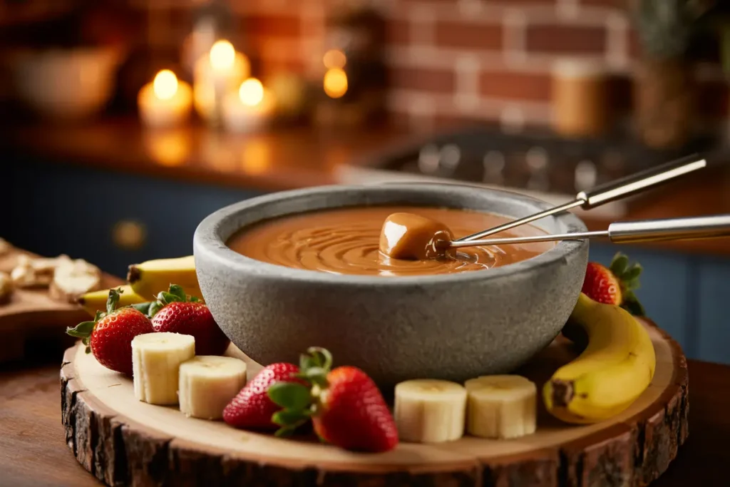 How to Make Dulce de Leche Fondue