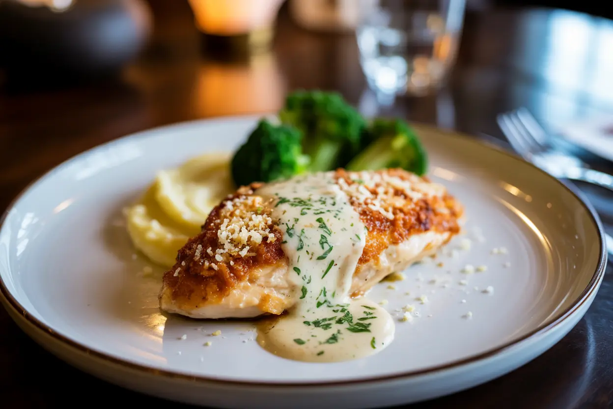 Easy Copycat Longhorn Parmesan Crusted Chicken Recipe