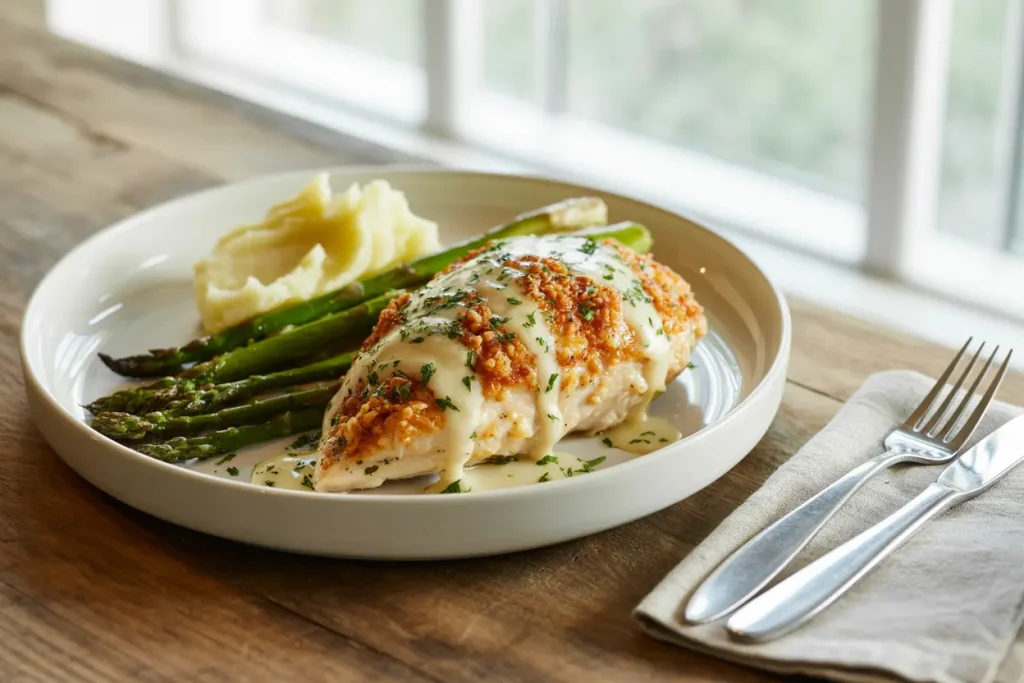 How to Serve Copycat Longhorn Parmesan Crusted Chicken