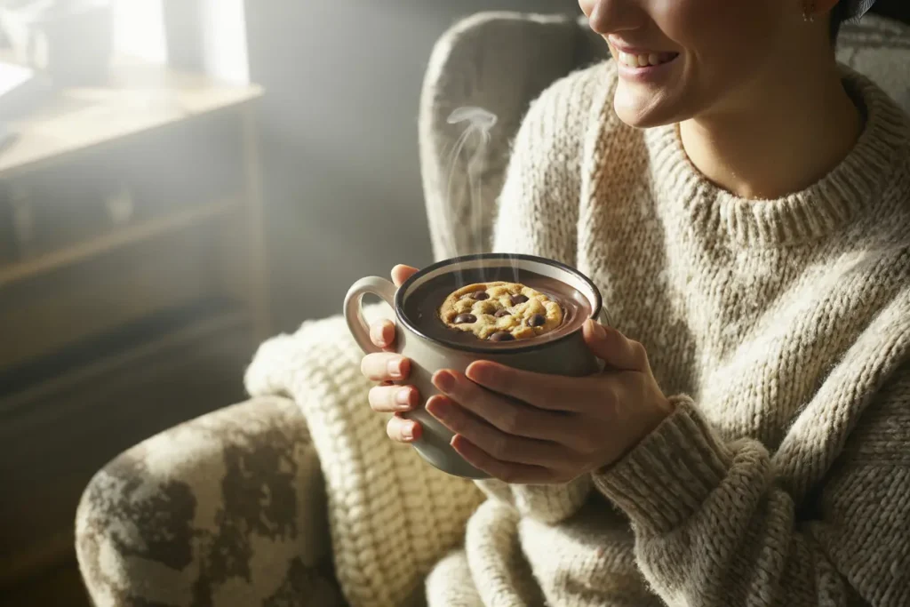 How to Serve Your Mug Cookie