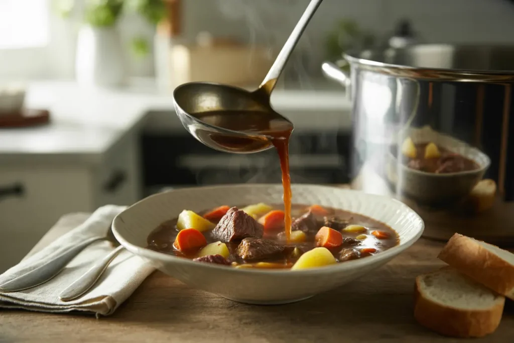How to Serve Slow Cooker Beef Stew