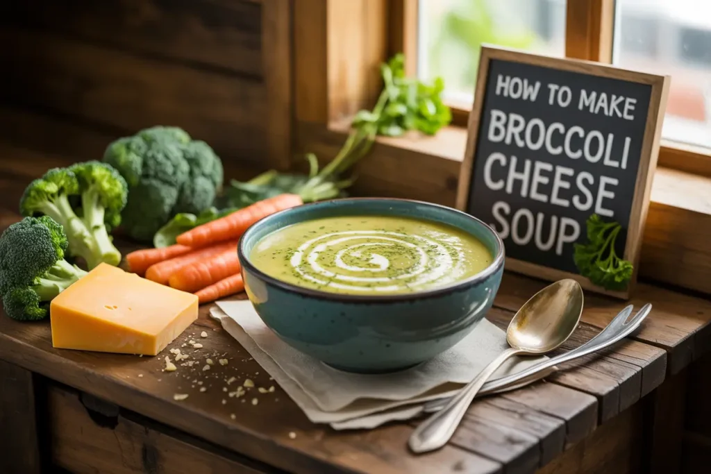 How to Make Broccoli Cheese Soup