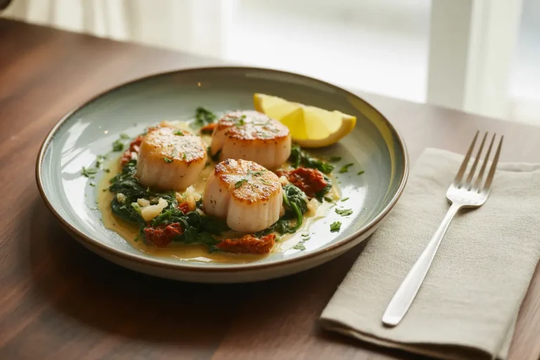 Irresistible Creamy Tuscan Scallops Recipe