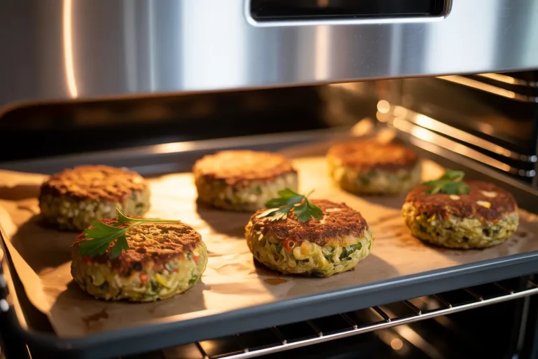 Cabbage Burgers Baked to Perfection in the Oven