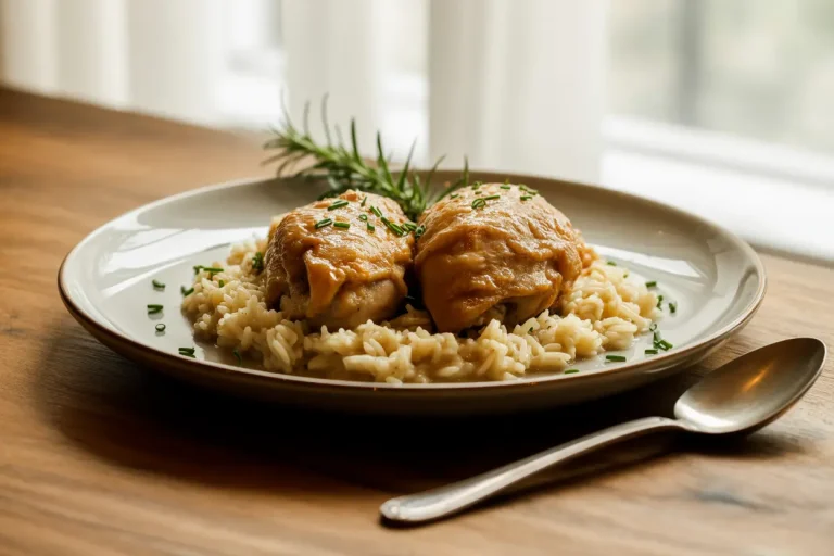 Smothered Chicken and Rice Recipe – Easy & Comforting Dinner Idea 7 Smothered Chicken and Rice Recipe – Easy & Comforting Dinner Idea