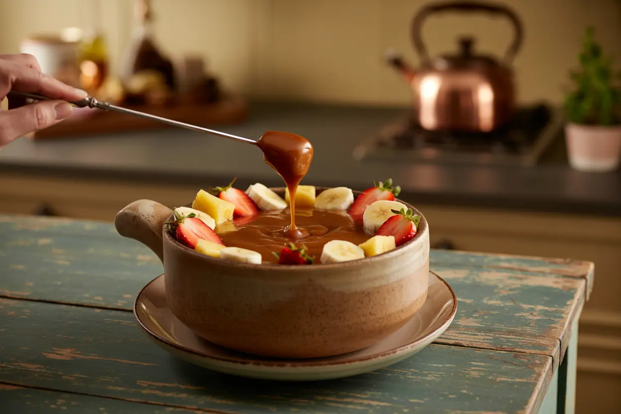 Dulce de Leche Fondue Recipe for Sweet Bliss