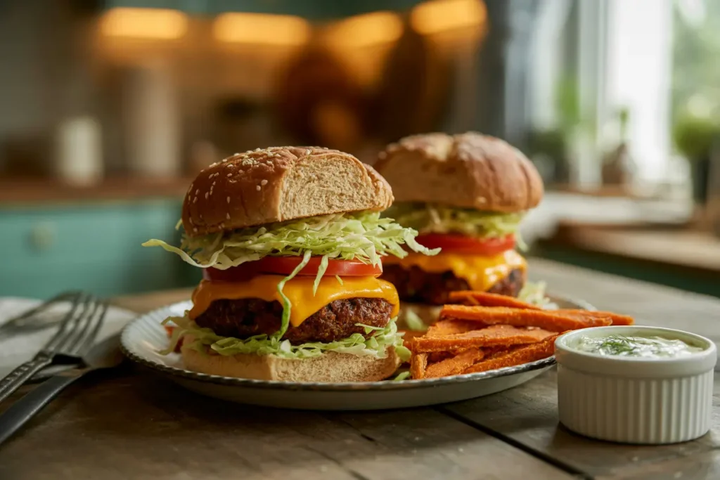How to Serve Cabbage Burgers Baked to Perfection in the Oven
