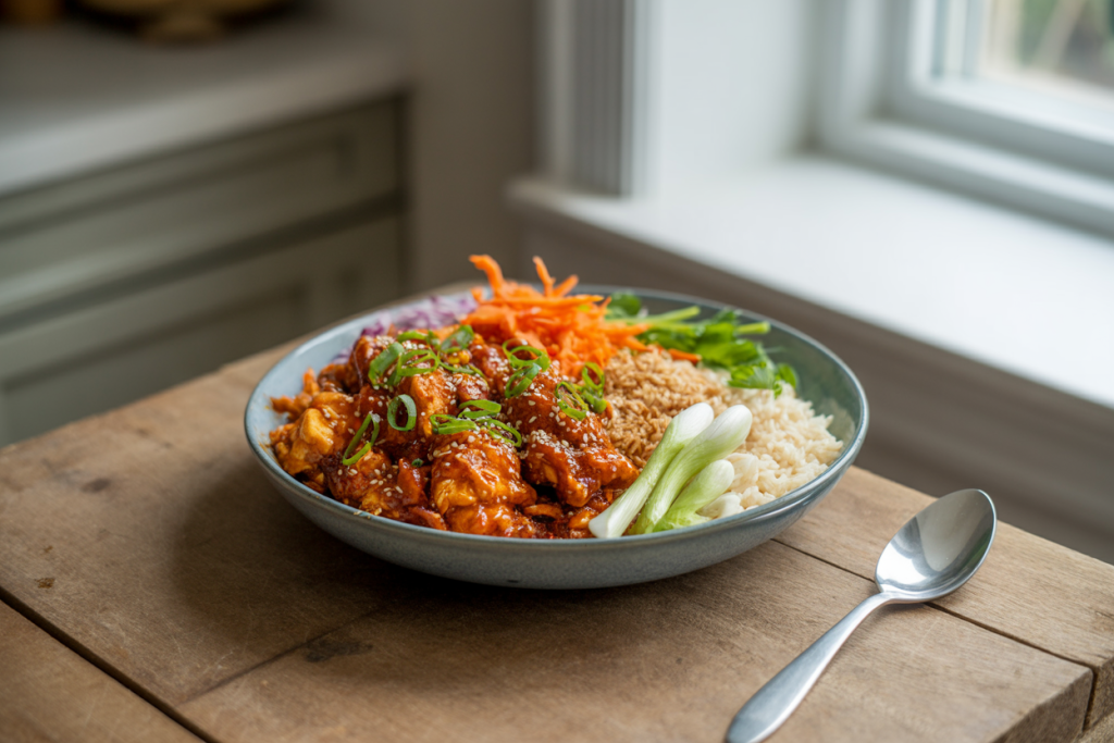 Irresistible Bang Bang Chicken Bowl Recipe – 30 Minutes 2 Irresistible Bang Bang Chicken Bowl