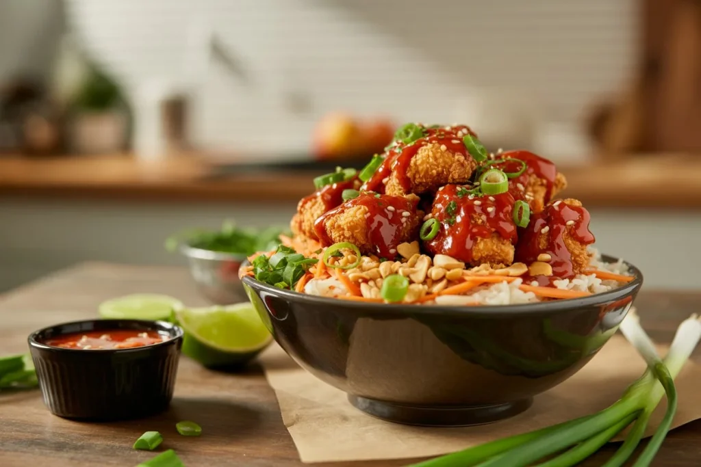 Irresistible Bang Bang Chicken Bowl Recipe – 30 Minutes 4 Bang Bang Chicken Bowl