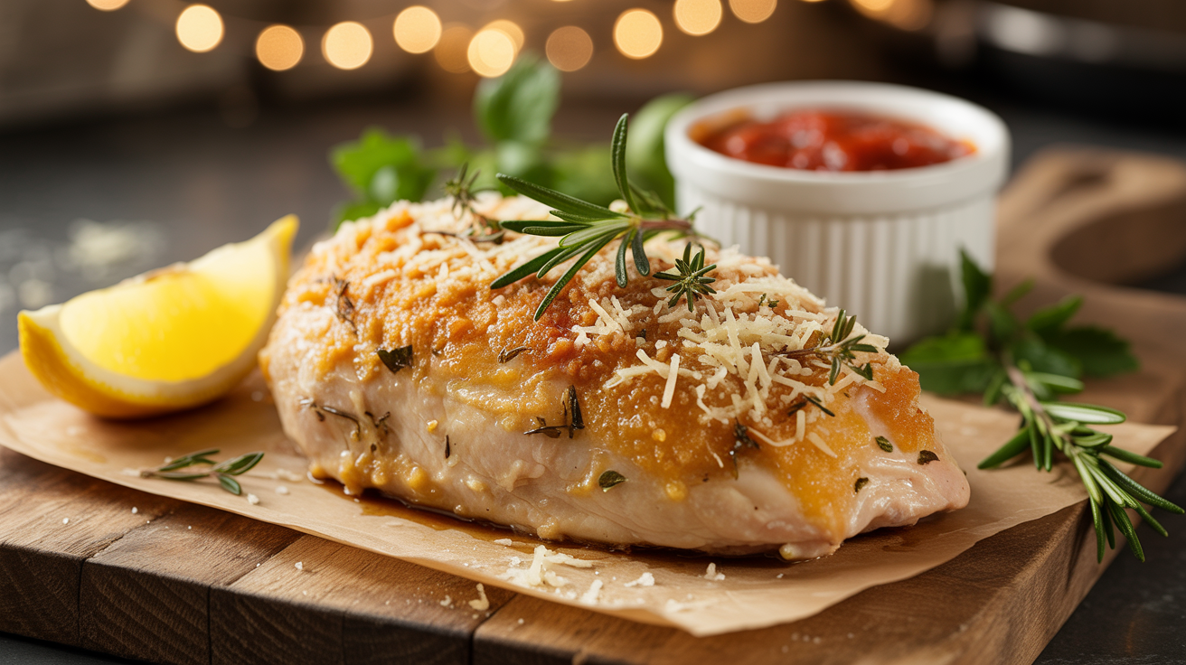 Baked Parmesan Crusted Chicken