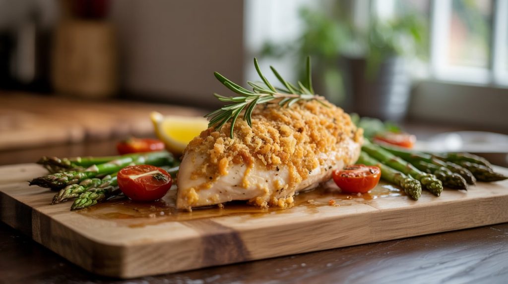 Baked Parmesan Crusted Chicken
