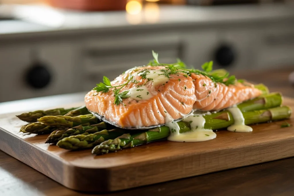 Garlic Butter Baked Salmon