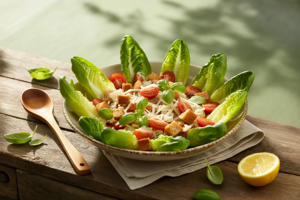 Easy Caesar Pasta Salad Recipe
