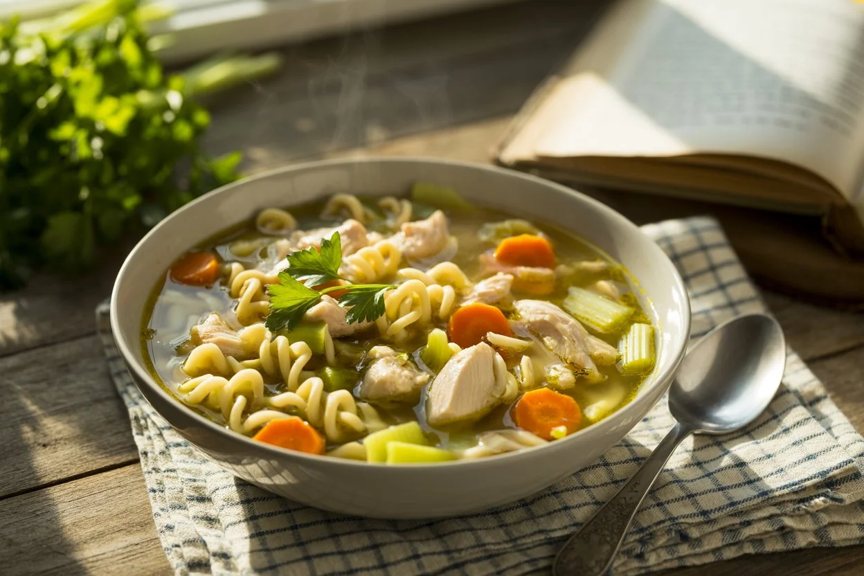 Easy Homemade Chicken Noodle Soup Recipe