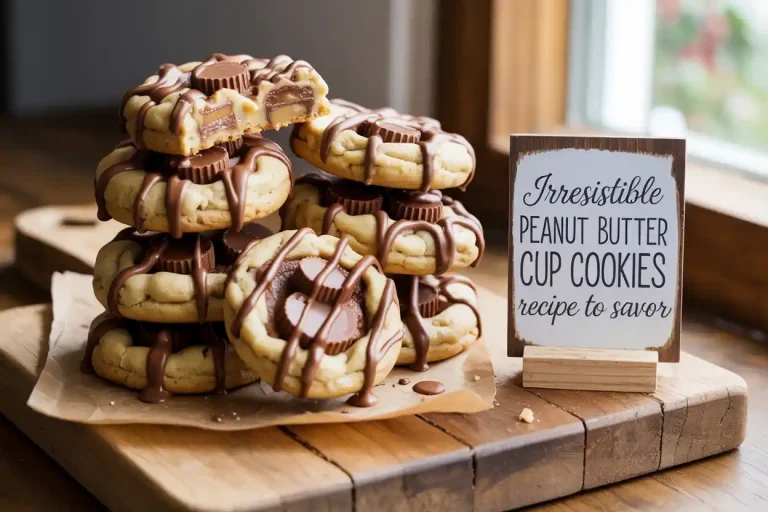 Irresistible Peanut Butter Cup Cookies Recipe to Savor
