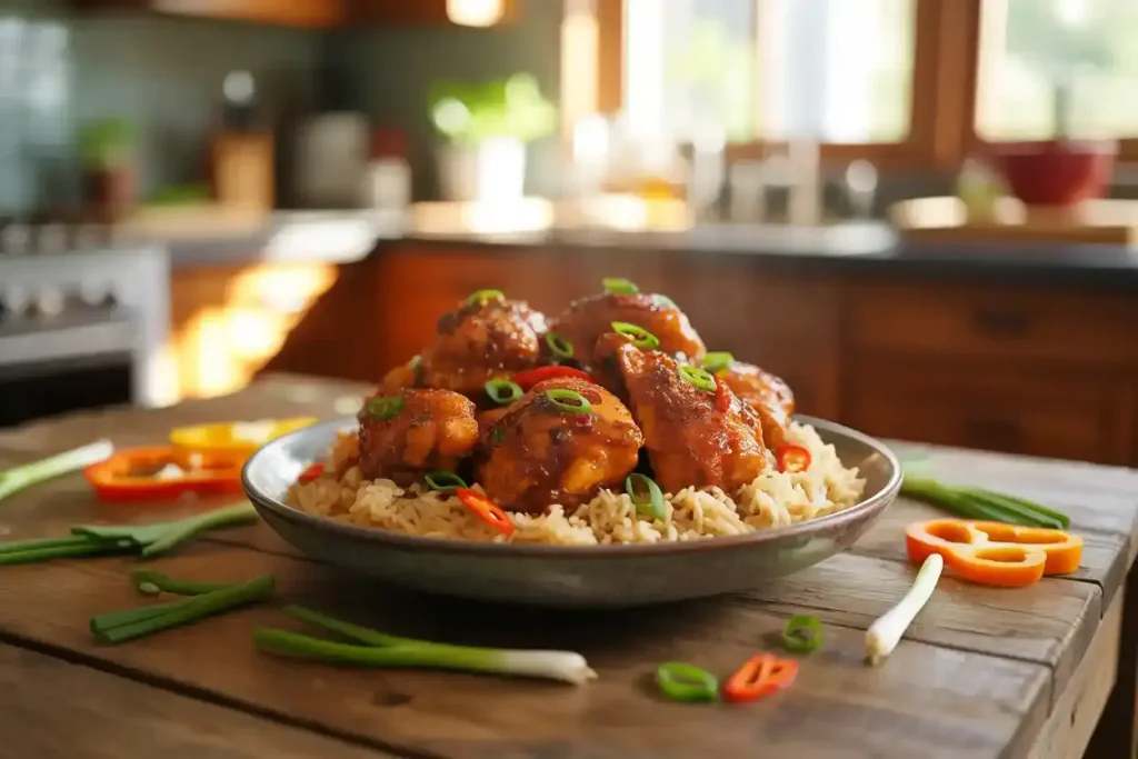 Sweet and Spicy Honey Pepper Chicken Recipe
