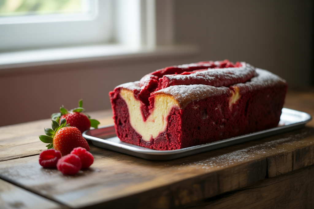 Easy Red Velvet Cheesecake Loaf Recipe for Any Occasion 4 Red Velvet Cheesecake Loaf
