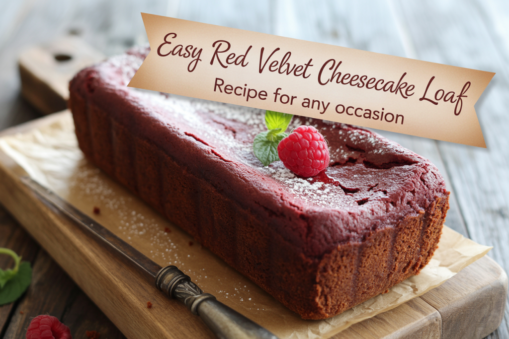 Easy Red Velvet Cheesecake Loaf Recipe for Any Occasion 3 Red Velvet Cheesecake Loaf