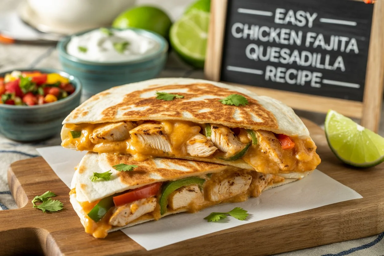 Chicken Fajita Quesadilla