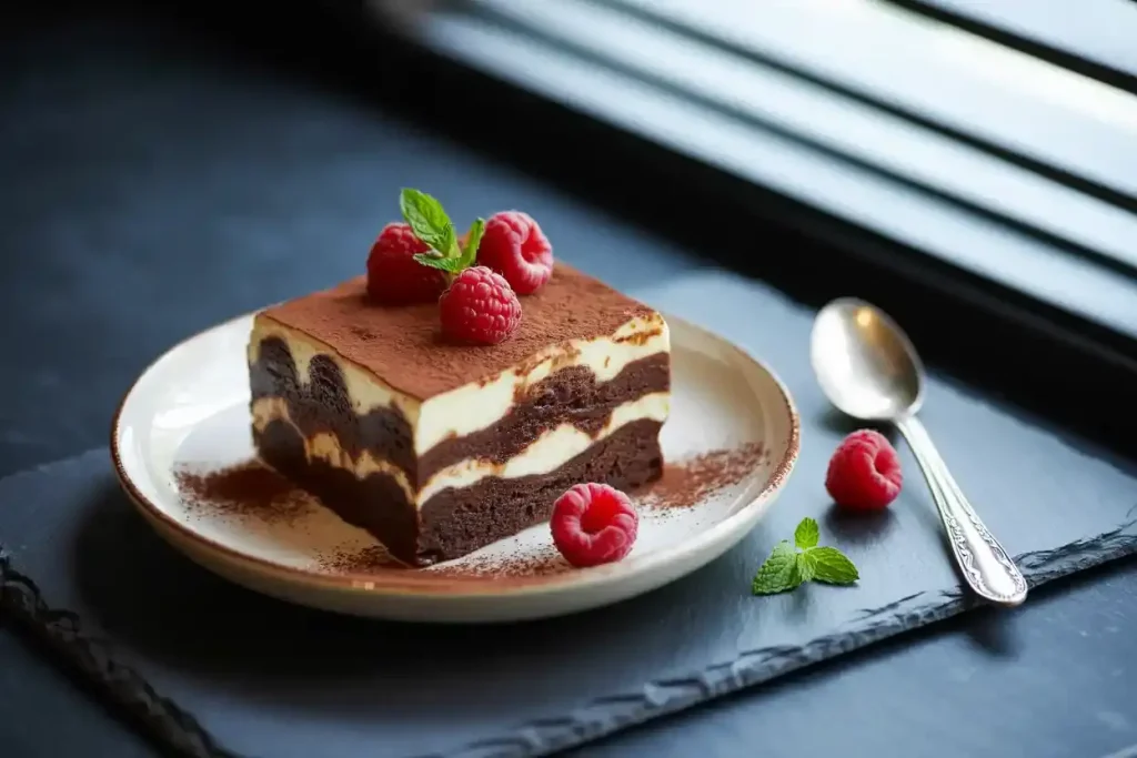 Tiramisu Fudge Brownies