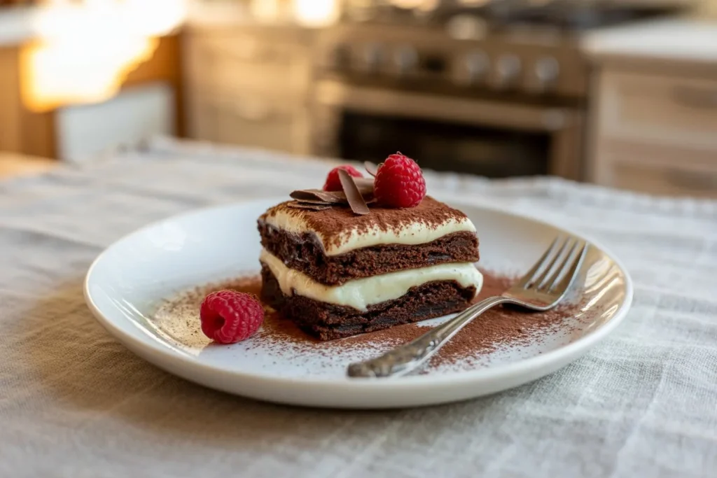 Tiramisu Fudge Brownies