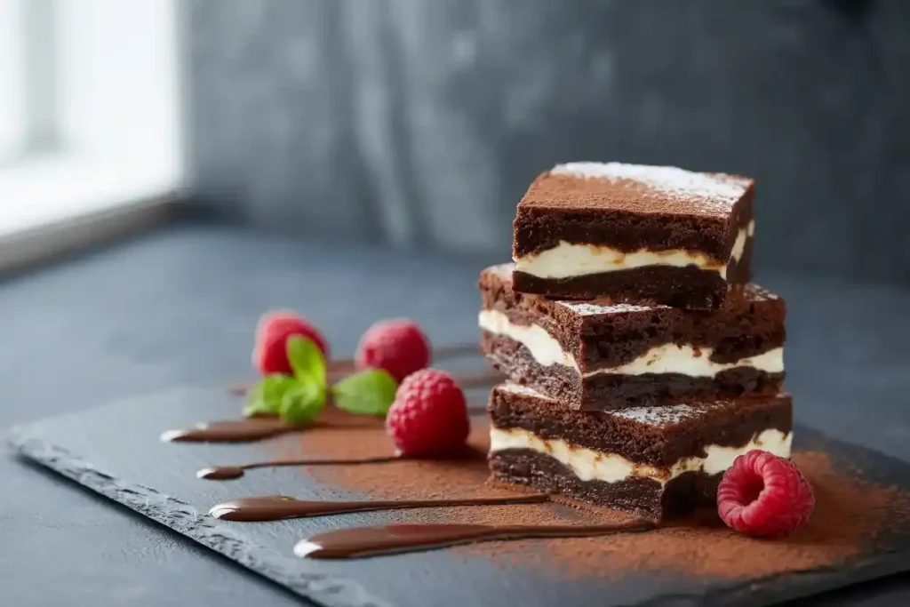 Tiramisu Fudge Brownies