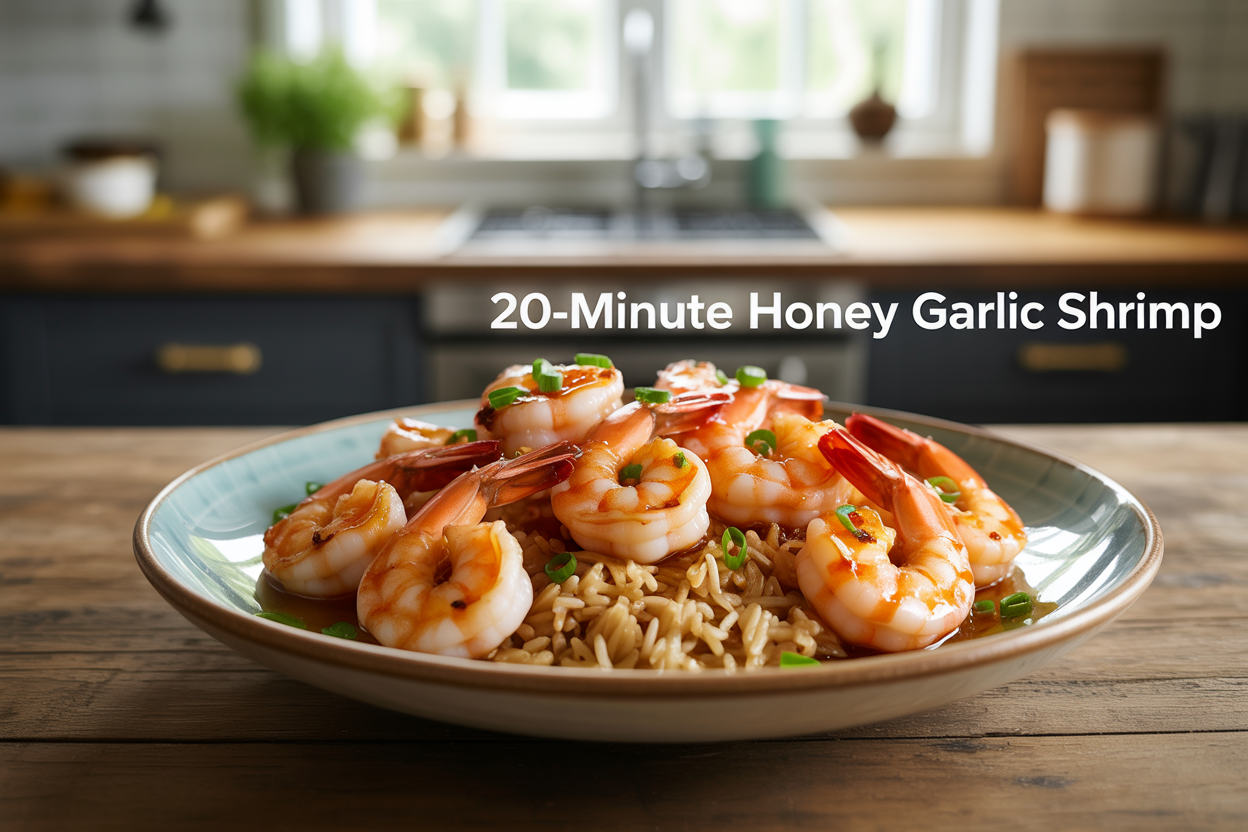 Honey Garlic Shrimp