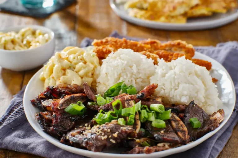 Korean BBQ Beef Rice Stack