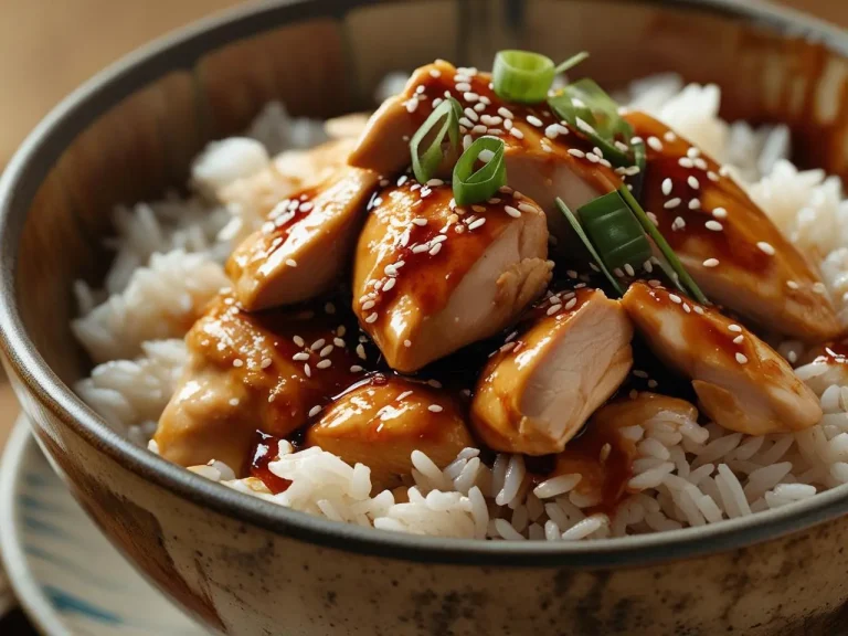 Teriyaki Chicken Rice Bowl