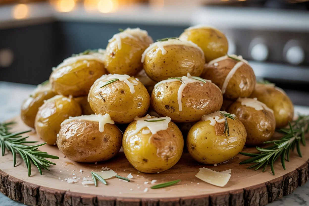 Crispy Parmesan Roast Potatoes