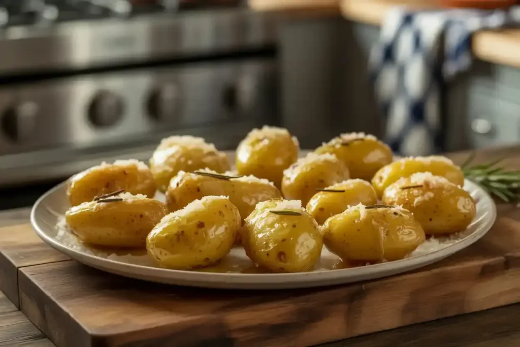 Crispy Parmesan Roast Potatoes 