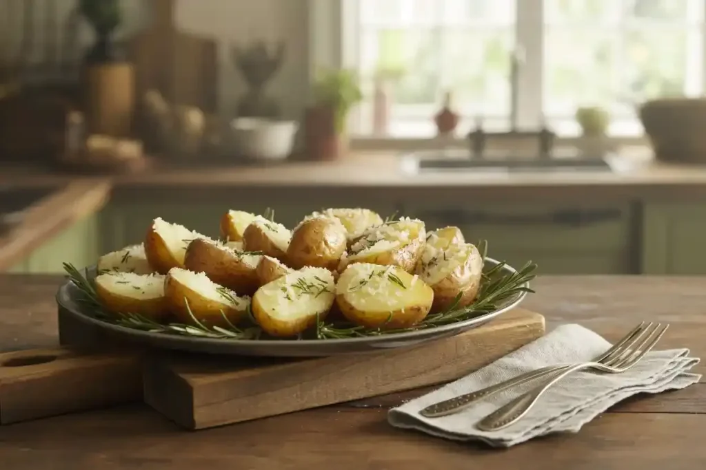 Crispy Parmesan Roast Potatoes 