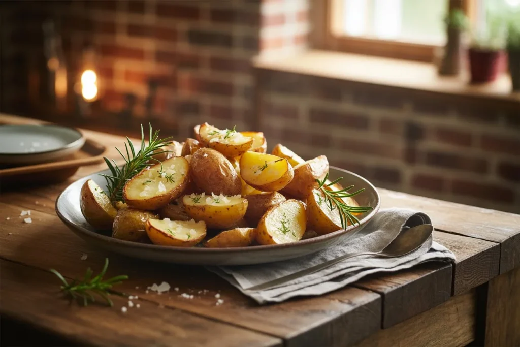 Crispy Parmesan Roast Potatoes 
