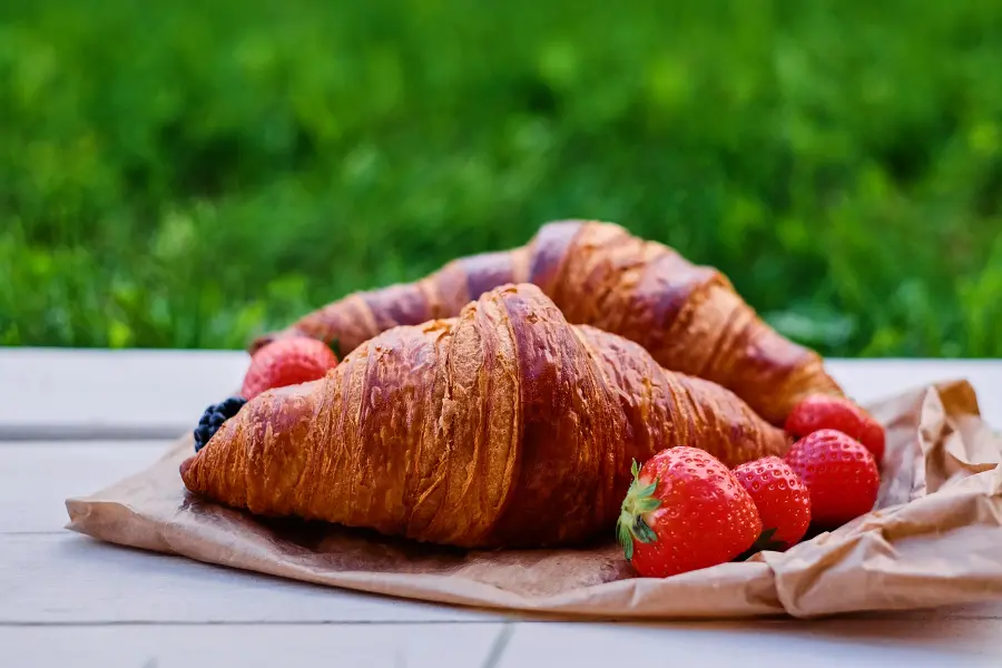 Strawberry Croissant