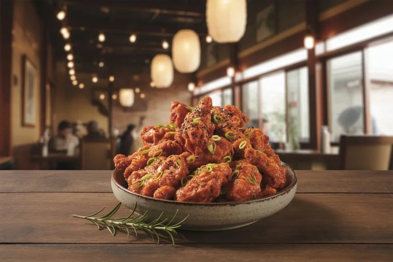 Sweet & Spicy Korean Fried Chicken