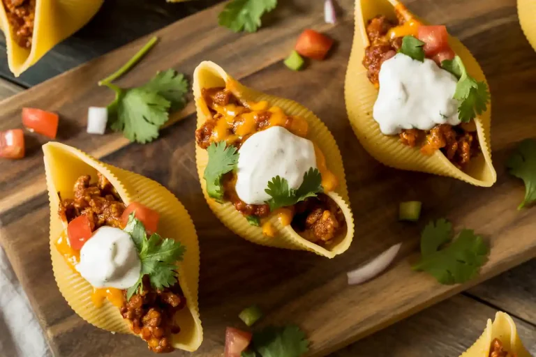 Taco Stuffed Shells Recipe