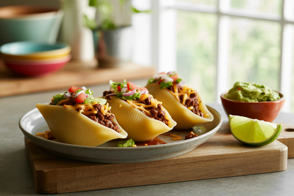 Delicious Taco Stuffed Shells Recipe: A Flavorful Twist on Comfort Food 3 Taco Stuffed Shells Recipe