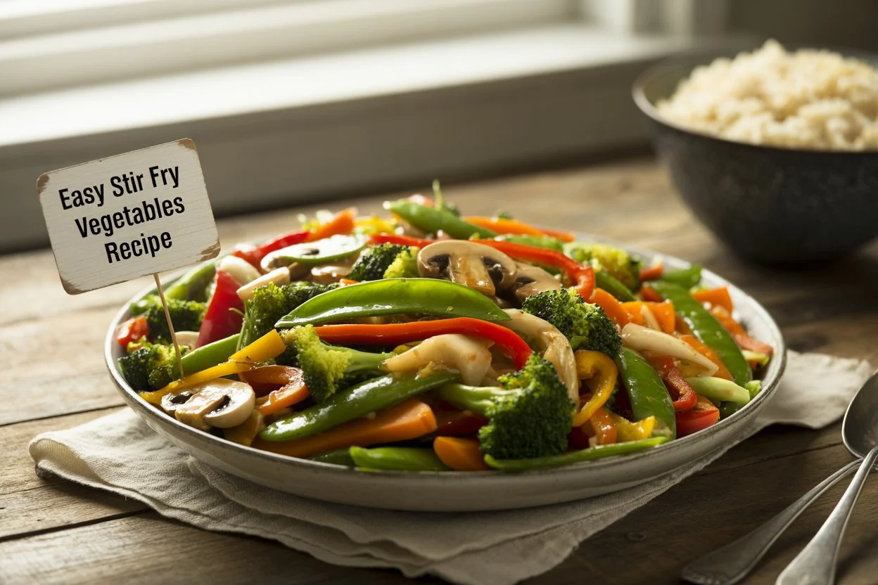 Easy Stir Fry Vegetables Recipe for Quick, Healthy Meals 1 Stir Fry Vegetables Recipe