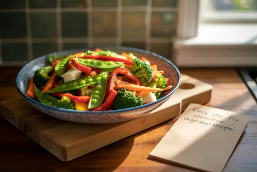 Easy Stir Fry Vegetables Recipe for Quick, Healthy Meals 3 Stir Fry Vegetables Recipe