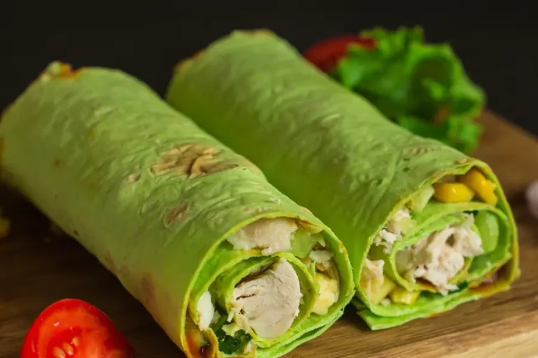 Veggie Spinach Wraps with Hummus: A Simple, Healthy Meal 6 Veggie Spinach Wraps with Hummus