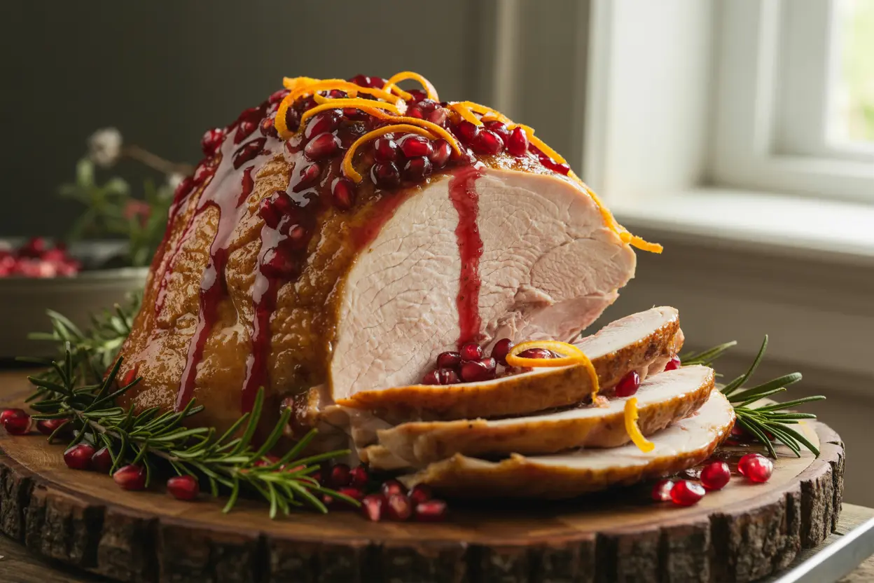 Cranberry Orange Glazed Turkey Breast: A Festive, Flavorful Dish